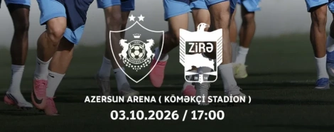 “Qarabağ” “Zirə” ilə qarşılaşacaq xəbəri üçün şəkil