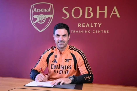 Arteta uzunmüddətli gələcəyi və daxili motivasiyası haqqında danışıb xəbəri üçün şəkil