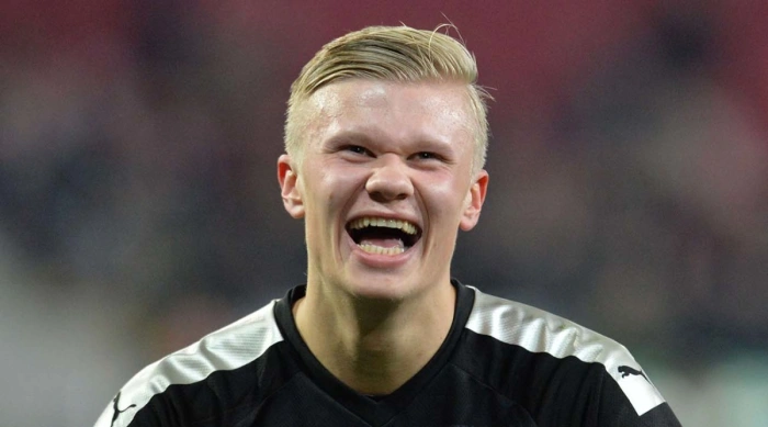 erling haaland dortmund hat trick