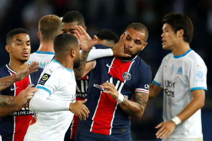 PSG Marseille Fights