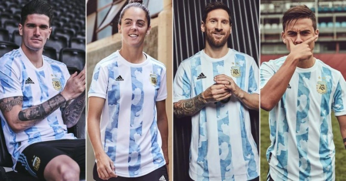 With Messi as one of the models they presented the 803x420