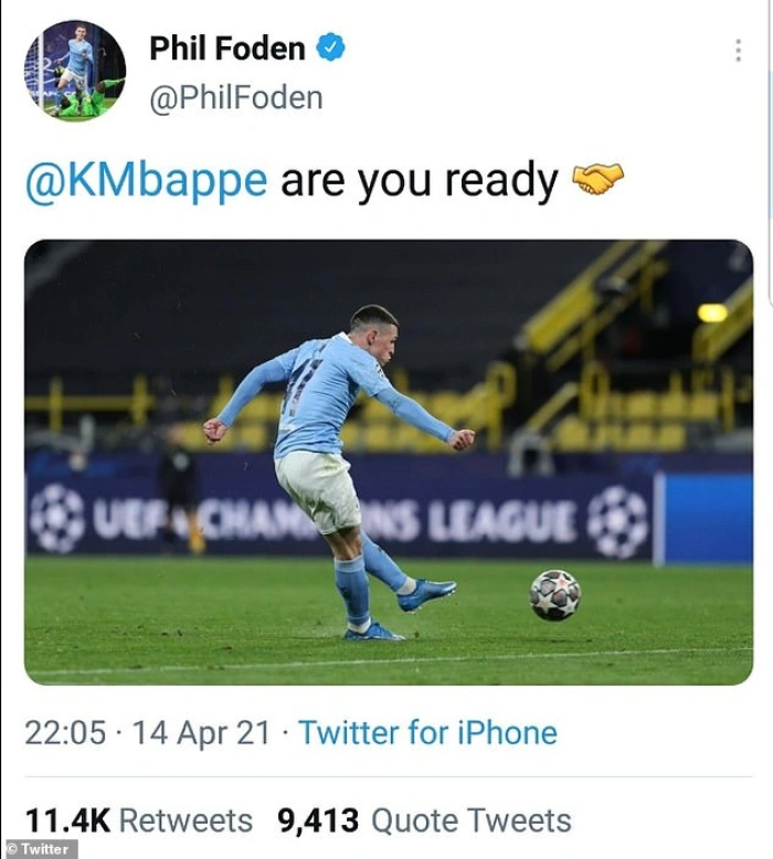 41772044 9472663 Phil Foden was furious with the tweet sent without his approval a 27 1618445578797