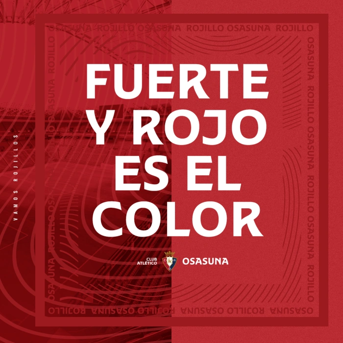 GRAPHIC ESP slogans CA Osasuna new exclusive typography 2