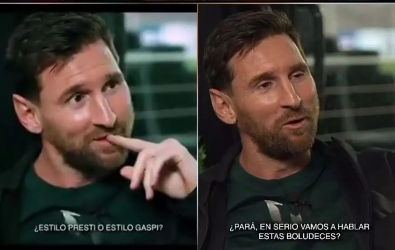 Messi yayımda əsəbiləşdi: 