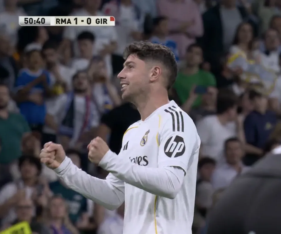 Federiko Valverde növbəti dəfə qapıya 