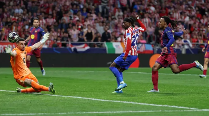 Çempionlar Liqası Atletiko fasiləyə məğlub yollanır iki oyun cəmində qalib gəlir  VİDEO