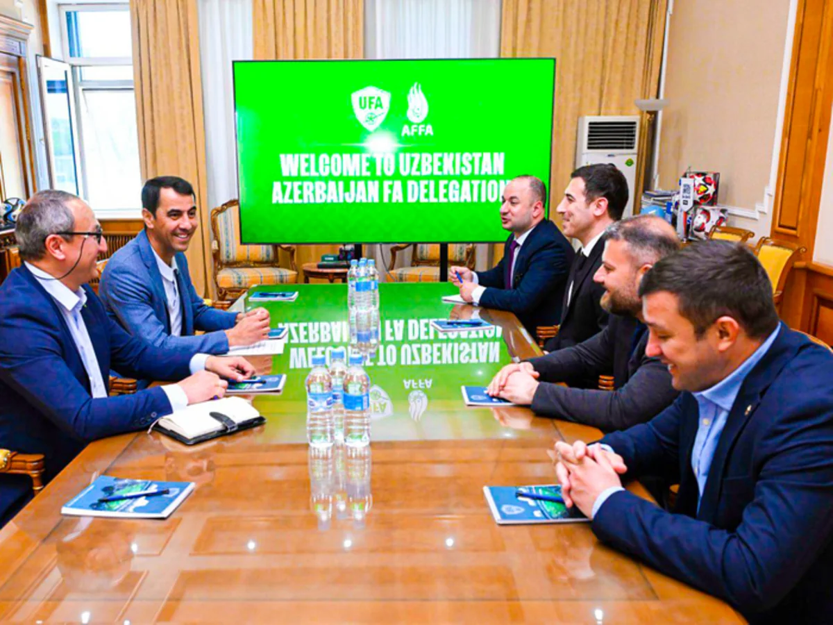 AFFA və Özbəkistan Futbol Assosiasiyası arasında yeni əməkdaşlıq mərhələsi