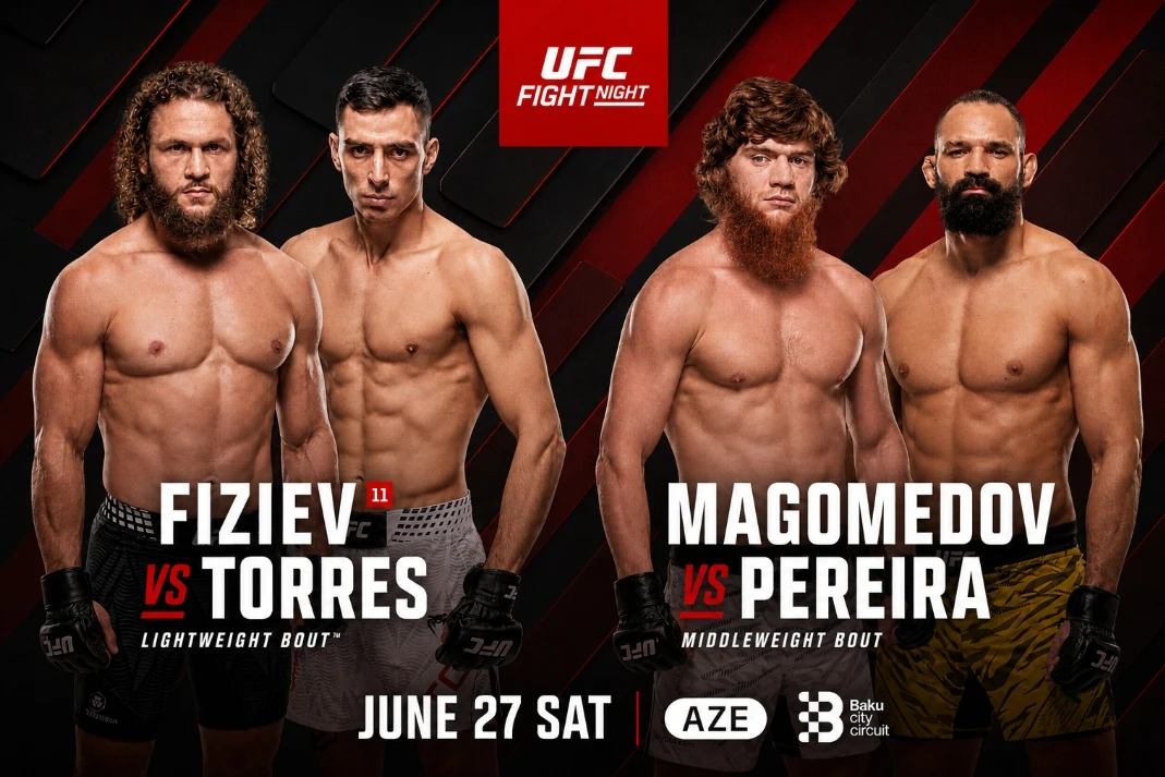 ə yaxın ölkədən azarkeşlər UFC Fight Night Bakıya gəlir