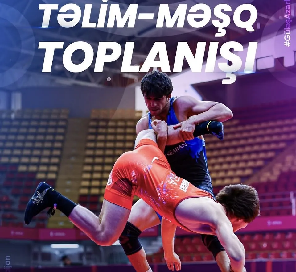 Azərbaycanın sərbəst güləş millisi toplanışa başlayıb