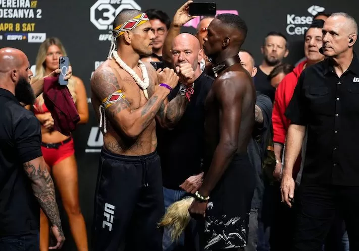 Adesanya Pereyranın UFC  öncəsi açıqlamasına sərt reaksiya verib