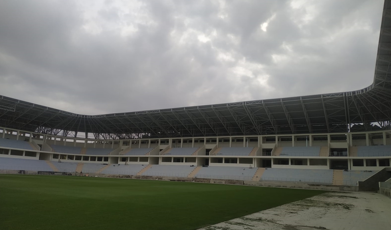 Sumqayıtın yeni stadionu nə vaxt hazır olacaq  AÇIQLAMA  FOTOLAR
